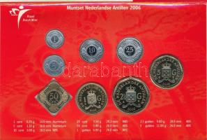 Holland Antillák 2006. 1c - 5G (8xklf) forgalmi sor szettben, karton dísztokban T:BU Netherlands Ant...