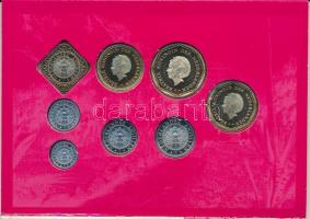 Holland Antillák 2004. 1c - 5G (8xklf) forgalmi sor szettben, karton dísztokban T:BU Netherlands Ant...