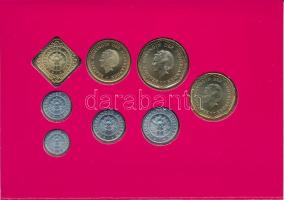 Holland Antillák 2001. 1c - 5G (8xklf) forgalmi sor szettben, karton dísztokban T:UNC Netherlands An...