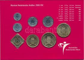 Holland Antillák 2000. 1c - 5G (8xklf) forgalmi sor szettben, karton dísztokban T:UNC Netherlands An...