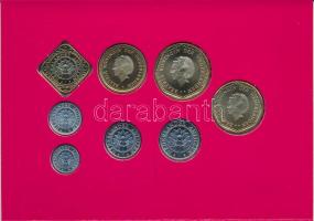Holland Antillák 2000. 1c - 5G (8xklf) forgalmi sor szettben, karton dísztokban T:UNC Netherlands An...