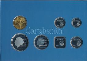 Aruba 1992. 5c - 2 1/2Fl (6xklf) forgalmi sor + "Aruba" zseton szettben, karton dísztokban...