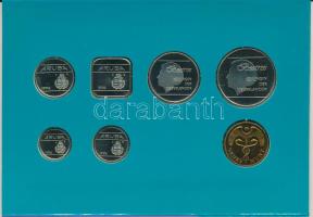 Aruba 1994. 5c - 2 1/2Fl (6xklf) forgalmi sor + "Aruba" zseton szettben, karton dísztokban...