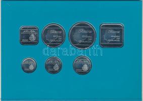 Aruba 2000. 5c - 5Fl (7xklf) forgalmi sor, karton dísztokban T:UNC
Aruba 2000. 5 Cents - 5 Florin (...