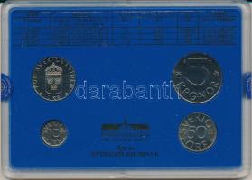 Svédország 1989. 10ö - 5K (4xklf) forgalmi sor műanyag tokban T:UNC
Sweden 1989. 10 Öre - 5 Kronor ...