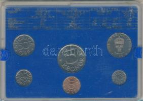 Svédország 1978. 10ö - 5K (6xklf) forgalmi sor műanyag tokban T:UNC
Sweden 1978. 10 Öre - 5 Kronor ...