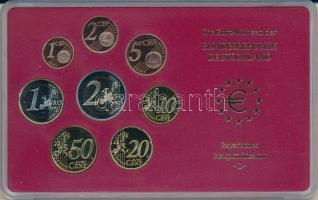 Németország 2003D 1c-2E (8xklf) forgalmi szett műanyag és papírtokban T:PP
Germany 2003D 1 Cent - 2...