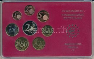 Németország 2003G 1c-2E (8xklf) forgalmi szett műanyag és papírtokban T:PP
Germany 2003G 1 Cent - 2...