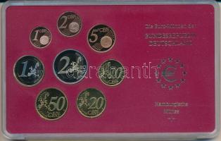 Németország 2003J 1c-2E (8xklf) forgalmi szett műanyag és papírtokban T:PP
Germany 2003J 1 Cent - 2...