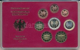 Németország 2004D 1c-2E (8xklf) forgalmi szett műanyag és papírtokban T:PP
Germany 2004D 1 Cent - 2...