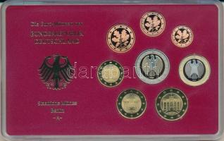 Németország 2005A 1c-2E (8xklf) forgalmi szett műanyag és papírtokban T:PP
Germany 2005A 1 Cent - 2...