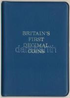 Nagy-Britannia 1968-1971. 1/2p-10p (5xklf) "Nagy-Britannia első decimális érméi" forgalmi ...