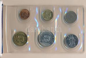 Szingapúr 1987-1994. 1c-1$ (6xklf) + Malajzia 1992-1994. 1s-1R (6xklf) forgalmi összeállítások közös...