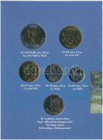 Finnország 1994. 10p - 10M (5xklf) forgalmi sor + "Finn Pénzverde" Cu-Ni zseton szettben, ...