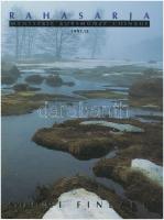 Finnország 1995. 10p - 10M (5xklf) forgalmi sor + "Finn verde / Conrad Lihr" zseton szettben, karton dísztokban T:UNC Finland 1995. 10 Pennia - 10 Markkaa (5xdiff) + "Mint of Finland / Conrad Lihr" token in set, in cardboard case C:UNC