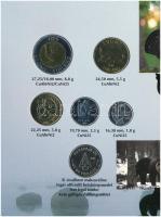 Finnország 1995. 10p - 10M (5xklf) forgalmi sor + "Finn verde / Conrad Lihr" zseton szettb...