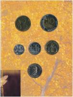 Finnország 1994. 10p - 10M (5xklf) forgalmi sor + "August Fredrik Soldan" Cu-Ni zseton sze...