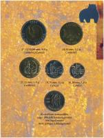 Finnország 1994. 10p - 10M (5xklf) forgalmi sor + "August Fredrik Soldan" Cu-Ni zseton sze...