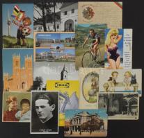 kb 700 db modern magyar városképes + vegyes motívum képeslap