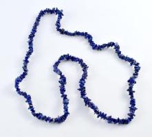 Lapis lazuli nyaklánc, h: cca 90 cm