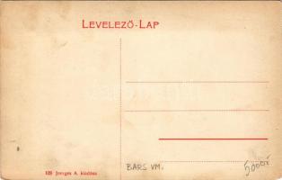 Vihnye, Vihnyefürdő, Kúpele Vyhne; park részlet, Bachmann, Sümegh János, Selmec és Bélabányai Iparos...