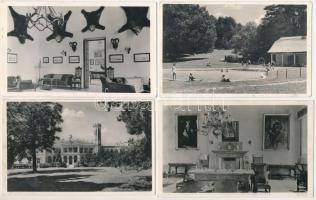 Füzérradvány, Radvány; Károlyi kastély szálló - 10 db régi képeslap