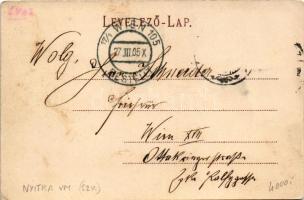 1905 Galgóc, Frasták, Hlohovec; látkép. Bródy Simon kiadása / general view (fl)