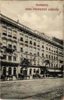 Budapest VIII. Hotel Pannonia szálloda, étterem és kávéház. Kanitz C. és Fiai kiadása (fa)
