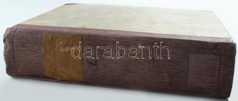 1920 Belügyi Közlöny XXV. évf. I. évf. 1-26. sz. Szerk.: Harmatzy-Simon Loránt. Bp., 1920., Pesti Kö...