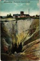 1915 Aknaszlatina, Akna Slatina, Slatinské Doly, Szolotvino, Solotvyno (Máramaros); Kunigunda sóbánya beomlása, bányaszakadás. Benkő Miklós kiadása / mine collapse (kopott sarkak / worn corners)