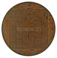 Habsburg Birodalom / Csehország 1806. kétoldalas bronz naptárérem az 1806-os évre, az 1805-ös pozson...