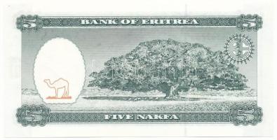 Eritrea 1997. 5N "AA 4387633" T:UNC
Eritrea 1997. 5 Nakfa "AA 4387633" C:UNC
K...