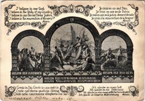 1940 Hiszekegy. Kiadja a Magyar Nemzeti Szövetség / Hungarian irredenta propaganda, credo (EB)