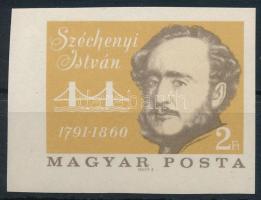 1966 Évfordulók - Események (IV.) - Széchenyi István vágott bélyeg