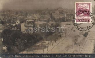 Sofia boulevard with the Memorial of Deliverance photo (EK)