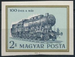 1968 Évfordulók (VI.) - 100 éves a MÁV vágott bélyeg