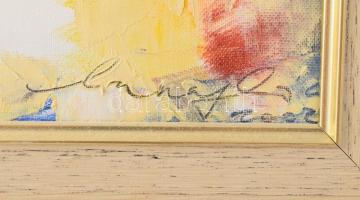 Manajló János (1942-2010): Csendélet, olaj, vászon, jelzett, fakeretben, 40×30 cm