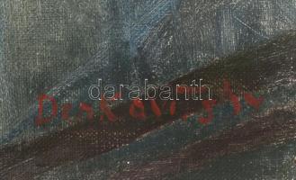 Derkovits Gy jelzéssel: Csendélet, olaj, vászon. 50×60 cm