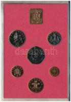 Nagy-Britannia 1973. 1/2p-50p (6xklf) hivatalos forgalmi sor lezárt dísztokban, borítékban, közte 19...