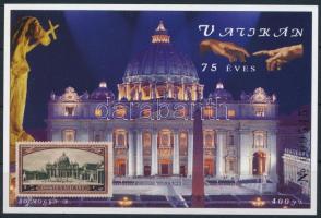 2004/12 75 éves a Vatikán emlékív