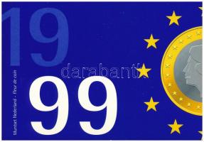 Hollandia 1999. 5c-5G (6xklf) forgalmi sor karton dísztokban, fólia borítékban T:UNC Netherlands 1999. 5 Cents - 5 Gulden (6xdiff) coin set, in cardboard case and foil envelope C:UNC