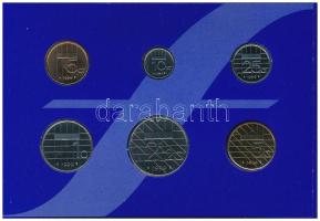 Hollandia 1999. 5c-5G (6xklf) forgalmi sor karton dísztokban, fólia borítékban T:UNC Netherlands 199...