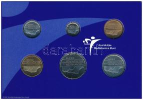 Hollandia 2001. 5c-5G (6xklf) forgalmi sor karton dísztokban, fólia borítékban T:UNC Netherlands 200...