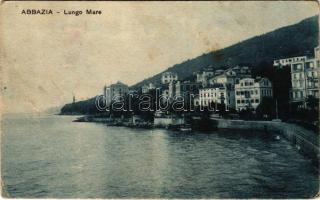 Abbazia, Opatija; Lungo mare. A. Dietrich / promenade (fl)