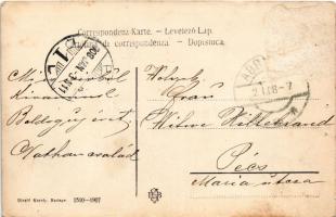 1908 Abbazia, Opatija; villák. Divald Károly 1510-1907. / villas (Rb)