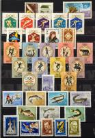 30 fekete lapos A4-es berakó, benne modern magyar kiadások, néhány vágott (betapadások), használt bé...