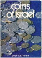 Izrael 1983. 1a-10Sh (7xklf) "Izrael 35. évfordulója" piefort forgalmi sor karton dísztokban T:UNC, patina Israel 1983. 1 Agora - 10 Shequalim (7xdiff) "Israel's 35th Anniversary" piefort coin set in cardboard case C:UNC, patina