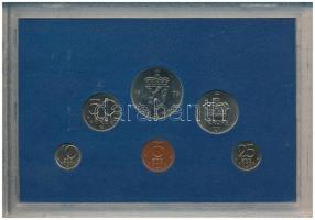 Norvégia 1979. 5ö-5K (6xklf) forgalmi sor, műanyag tokban T:UNC
Norway 1979. 5 Öre - 5 Kroner (6xdi...