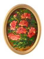 Andrásy Róbert (-): Csendélet. Olaj, vászon, faroston. Jelzett. Fakeretben. 25x19 cm