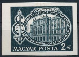 1967 Évfordulók - Események (V.) - 300 éves az ELTE Állam- és jogtudományi kara vágott bélyeg